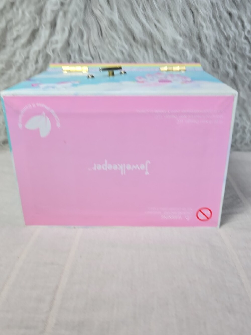 'One of a Kind' Unicorn Jewelry Box - Pastel Blue & Pink - Picture 10 of 15